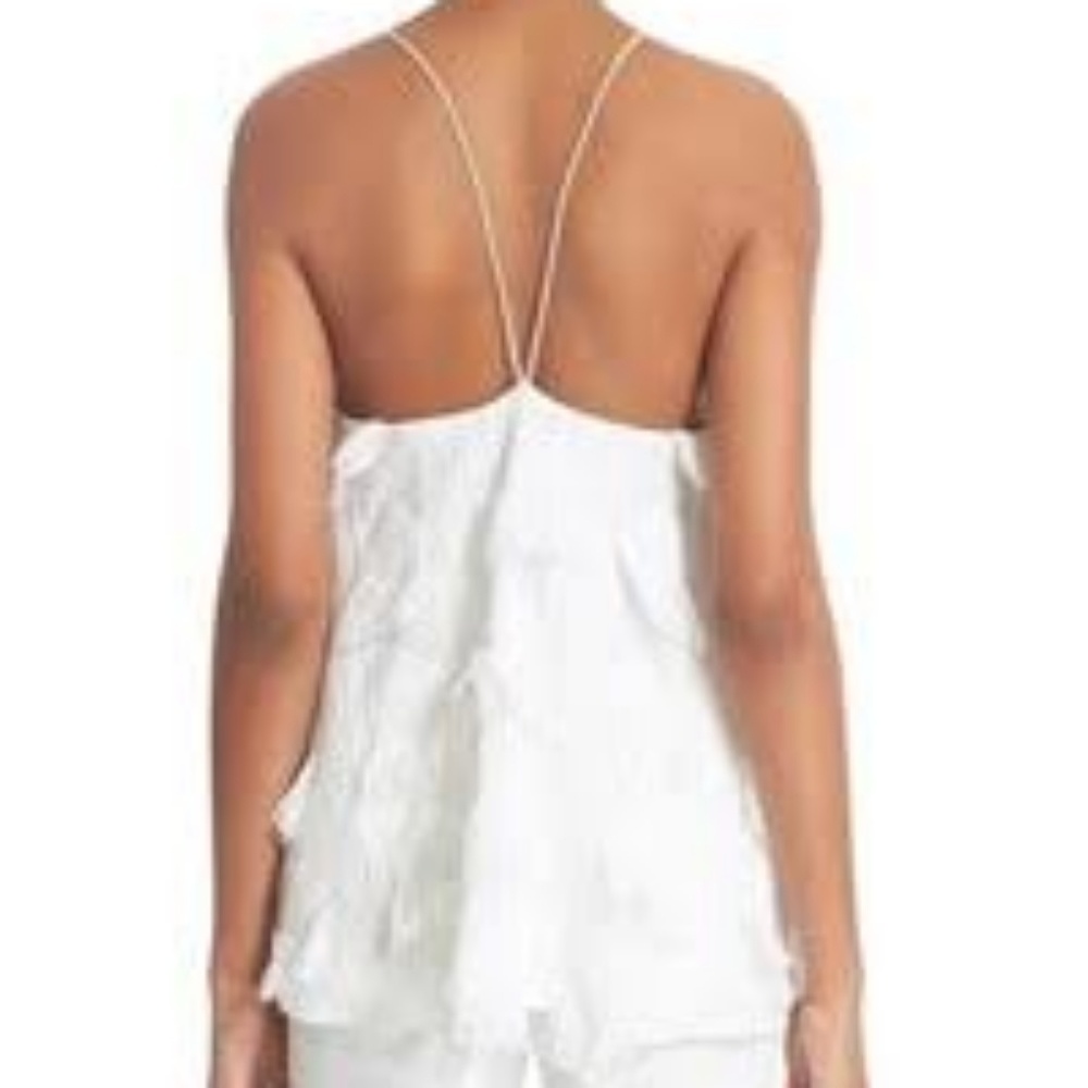 Derek Lam 10 Crosby Cami w/Fringe detail